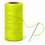 Fio Encerado Nº4 - 100 gramas Amarelo Limão 326