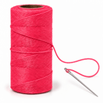 Fio Encerado Nº4 - 100 gramas Pink Limão 328