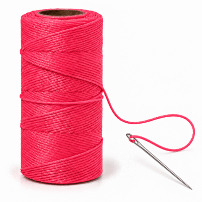 Fio Encerado Nº4 - 100 gramas Pink Limão 328