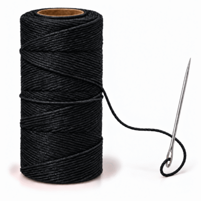 Fio Encerado Nº4 - 100 gramas Preto