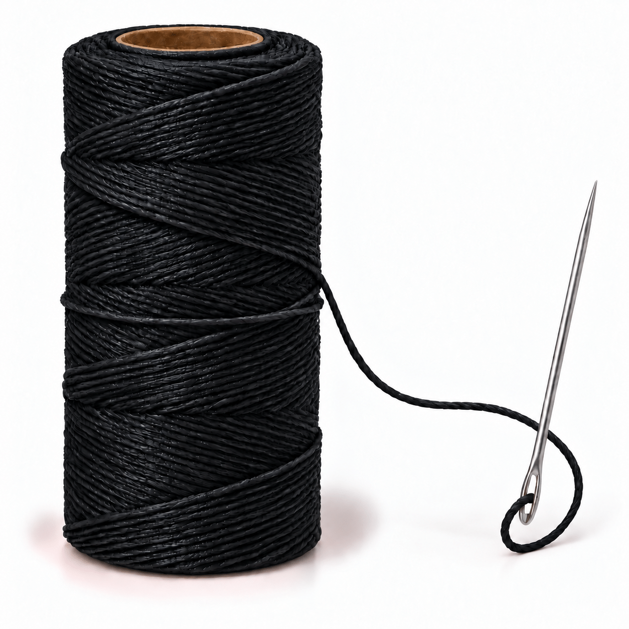 Preto Fio Encerado Nº4 - 100 gramas Preto - Imagem 1