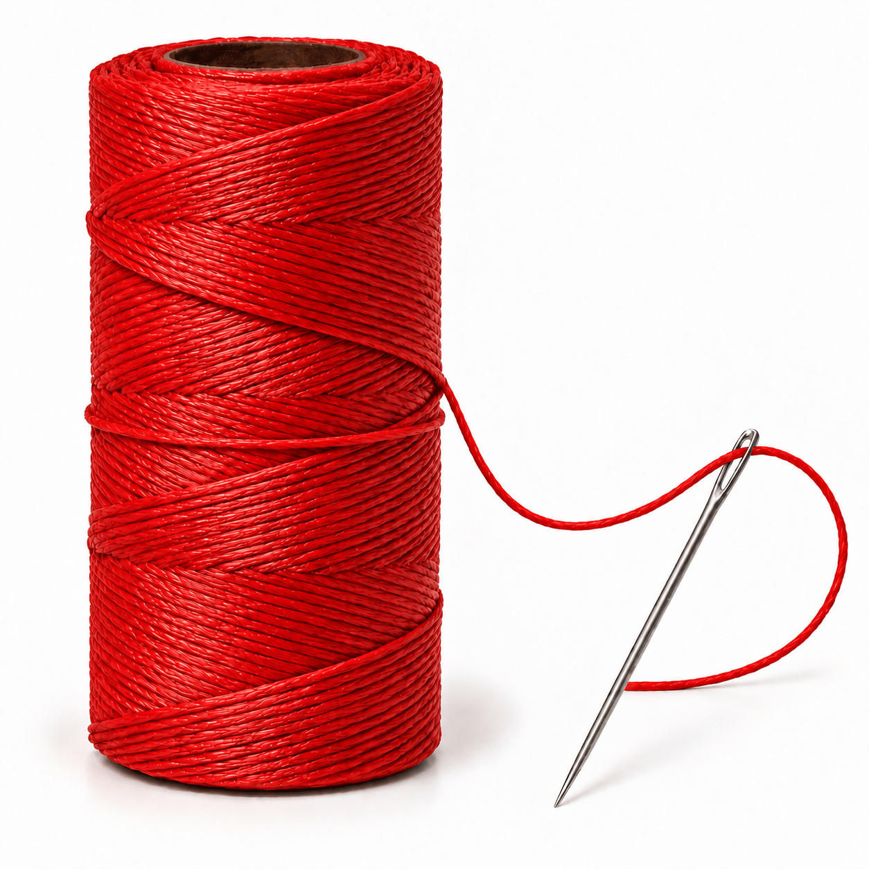 Vermelho 44 Fio Encerado Nº4 - 100 gramas Vermelho 44 - Imagem 1